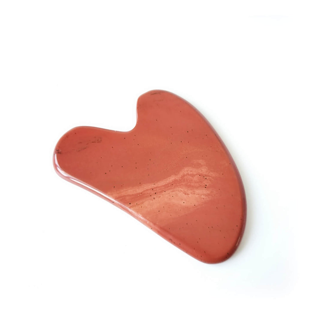Red Jasper Face Roller with Gua Sha – Grounding & Skin Vitality