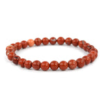 8mm Authentic Red Jasper Crystal Bracelet for Reiki Healing