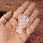 Rose Quartz Crystal Angel – Healing Energy & Love