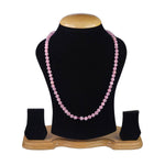 Rose Quartz Crystal Necklace 6MM | Heart Chakra Healing