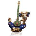 Lord Ganesh, Ganpati, known for Blessing Good Health and Wealth, The Idol Is made from Premium Quality material for long lasting use. Handmade product from the Artisanship of India's Craftsman with Using Modern Style.
