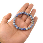 Authentic Sodalite Crystal Bracelet for Reiki Healing 8 MM