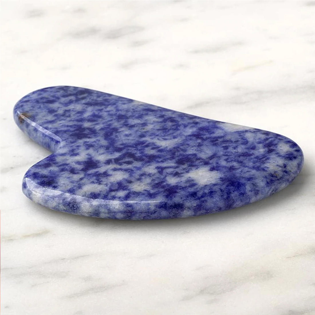 Sodalite Face Roller with Gua Sha – Skin & Energy Balance