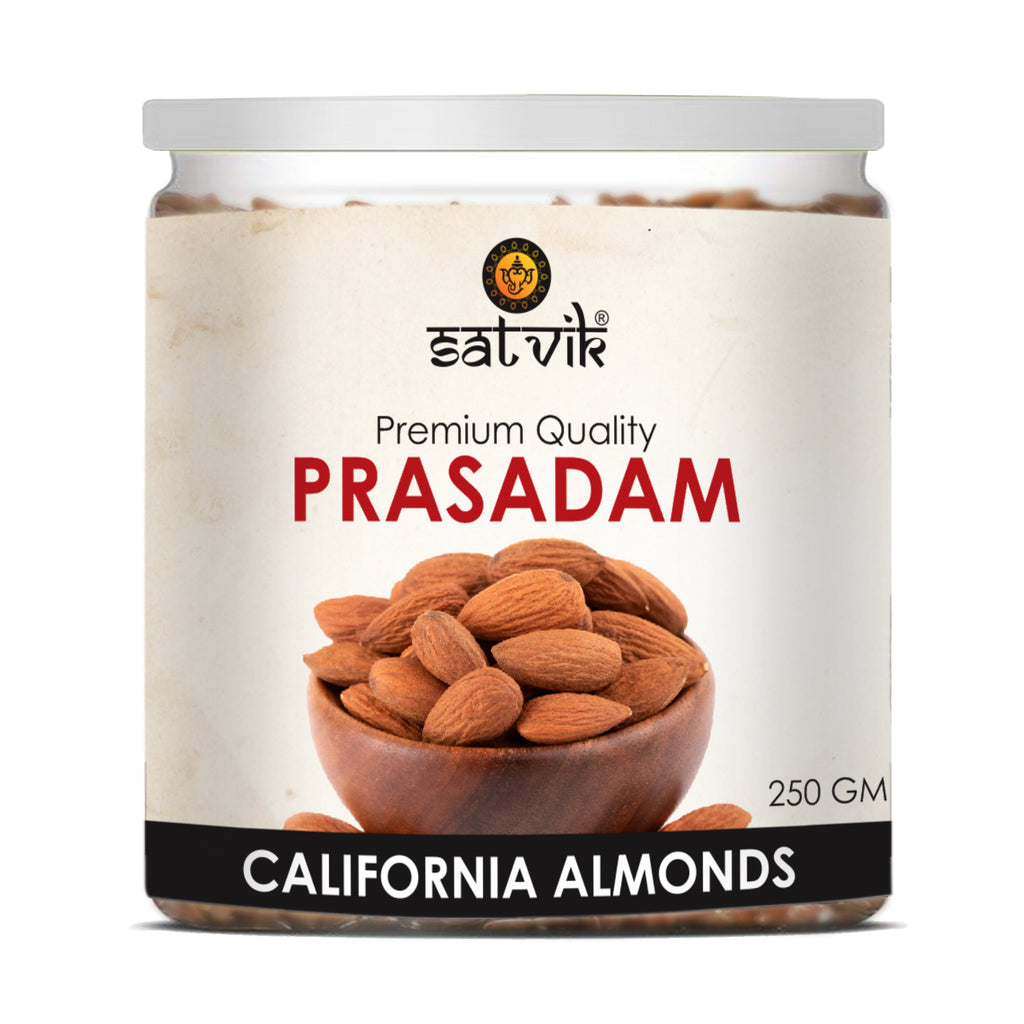 California Almonds-250gm Puja Store Online Pooja Items Online Puja Samagri Pooja Store near me www.satvikstore.in