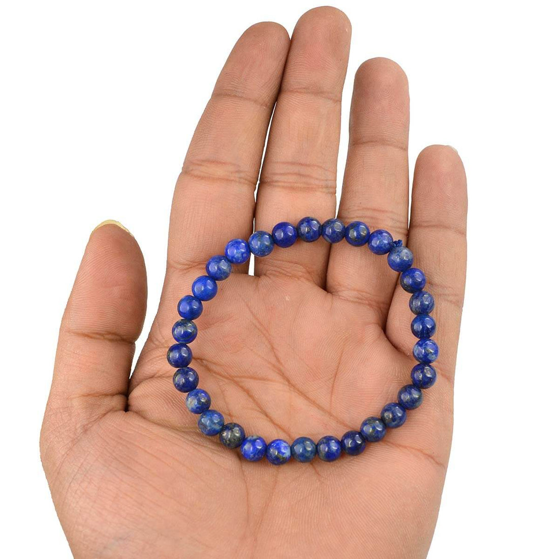 Authentic Lapis Crystal Bracelet for Reiki Healing 6 MM