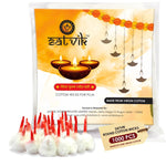 1000 Pc Red Round Cotton Wicks. Puja Store Online Pooja Items Online Puja Samagri Pooja Store near me www.satvikstore.in