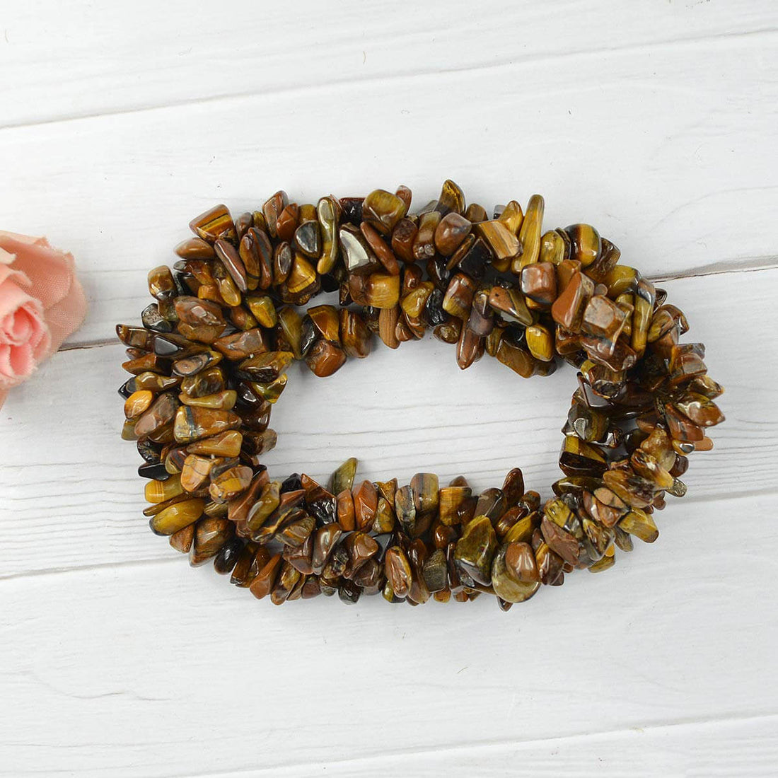 Tiger Eye Crystal Necklace for Chakra Healing