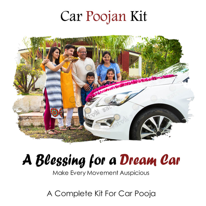 Mini Car Poojan Kit Puja Store Online Pooja Items Online Puja Samagri Pooja Store near me www.satvikstore.in